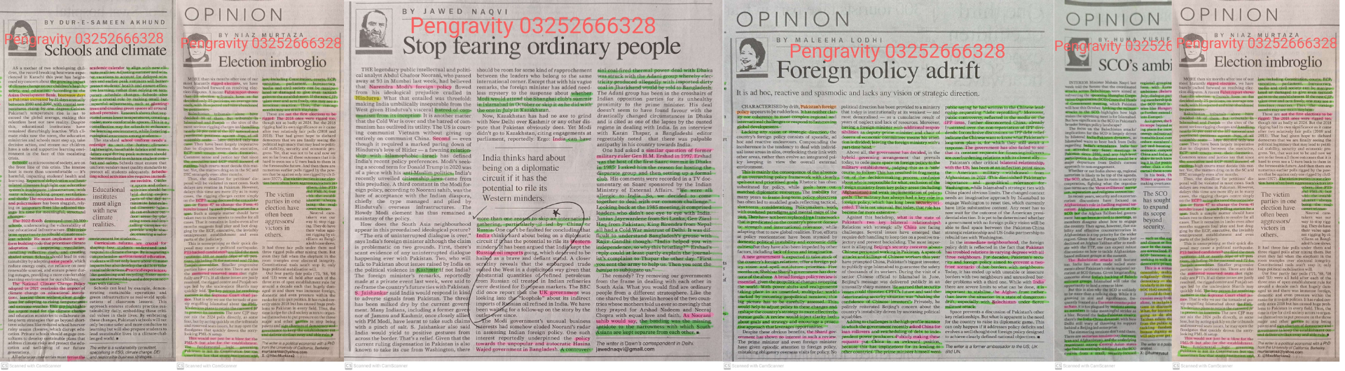 DAWN OPINION ANALYSIS: AUGUST 2024